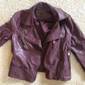 Blank leather jacket